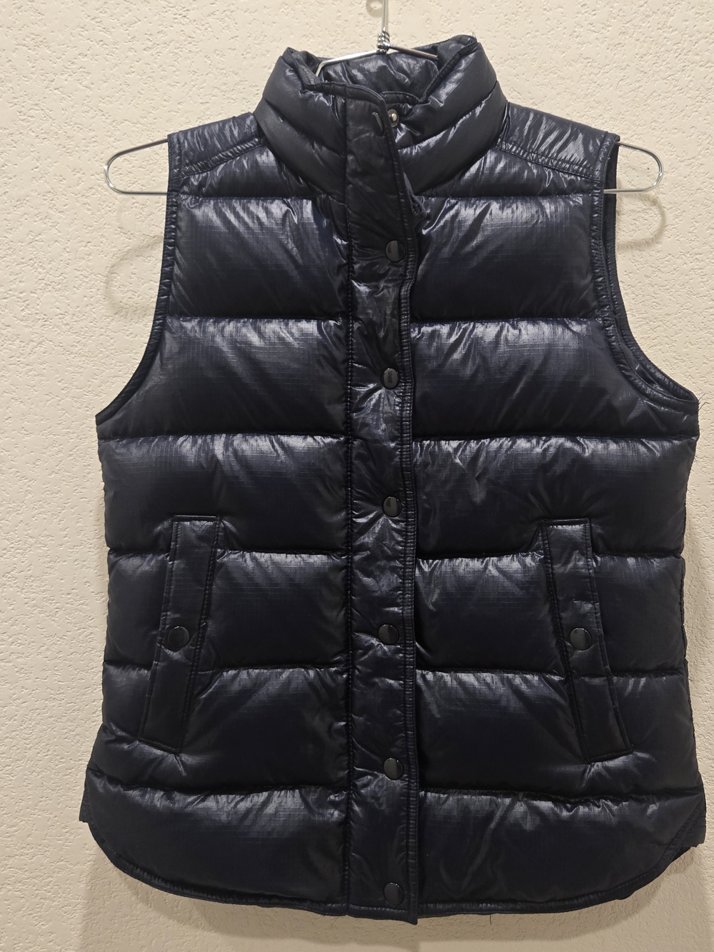 J. Crew Womens Navy Down Vest - XXS